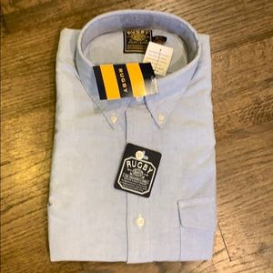 Rugby by Ralph Lauren Mens NWT 16.5 Oxford Shirt